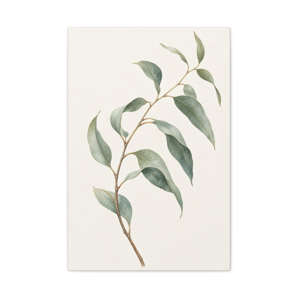 One Branch canvas wall art by MAK ATELIER