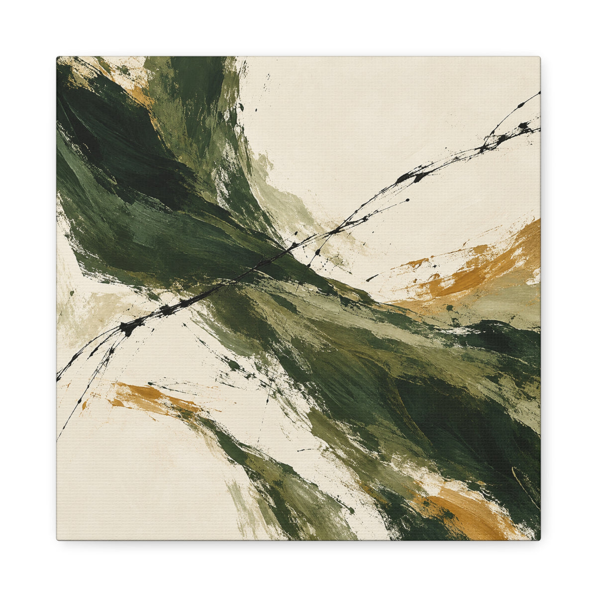 Earth in Motion canvas wall art by MAK ATELIER