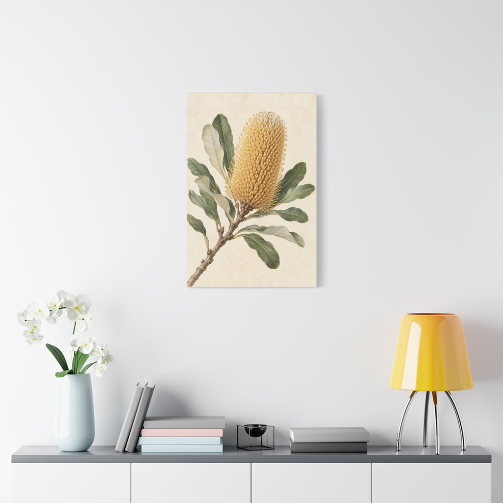 Banksia at Daybreak canvas wall art by MAK ATELIER