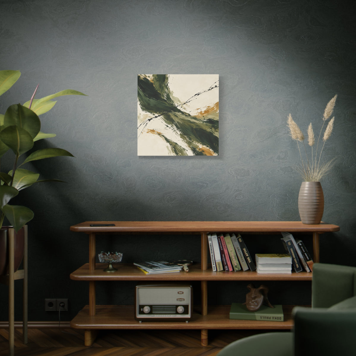 Earth in Motion canvas wall art by MAK ATELIER