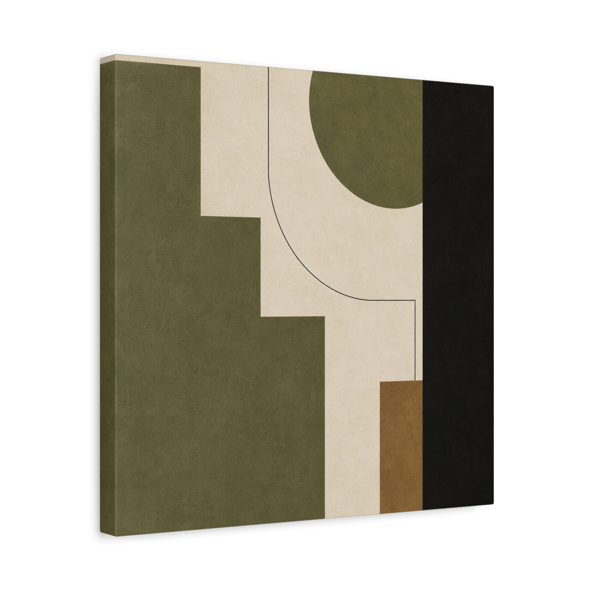 Soft Geometry canvas wall art by MAK ATELIER