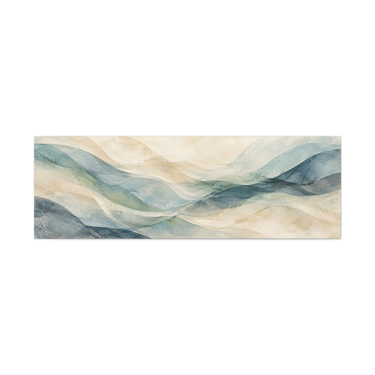Tidal Layers canvas wall art by MAK ATELIER