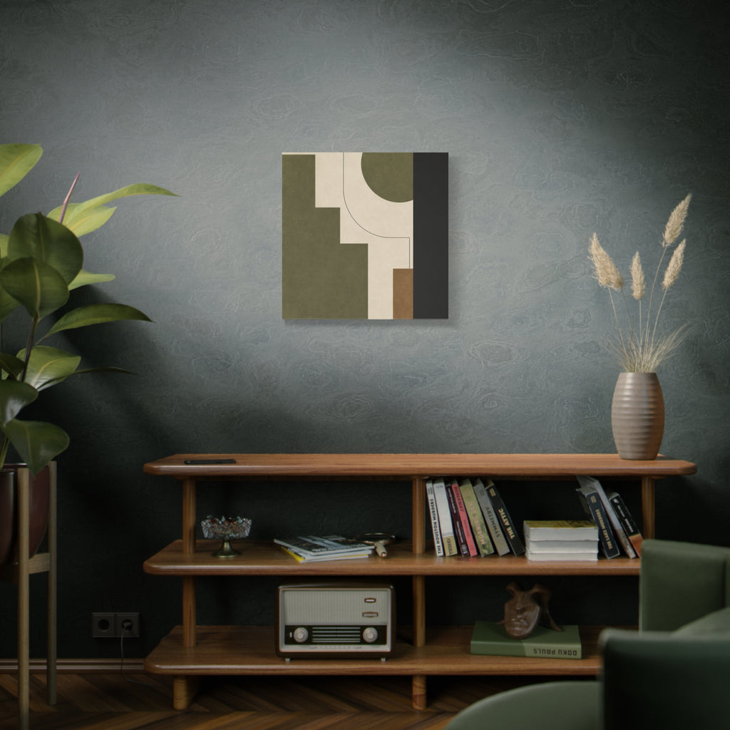 Soft Geometry canvas wall art by MAK ATELIER
