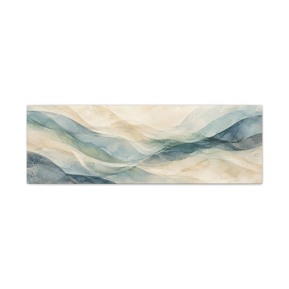 Tidal Layers canvas wall art by MAK ATELIER