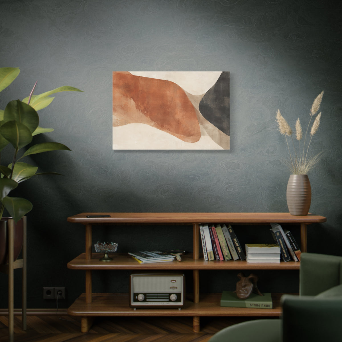 Quiet Divide canvas wall art by MAK ATELIER