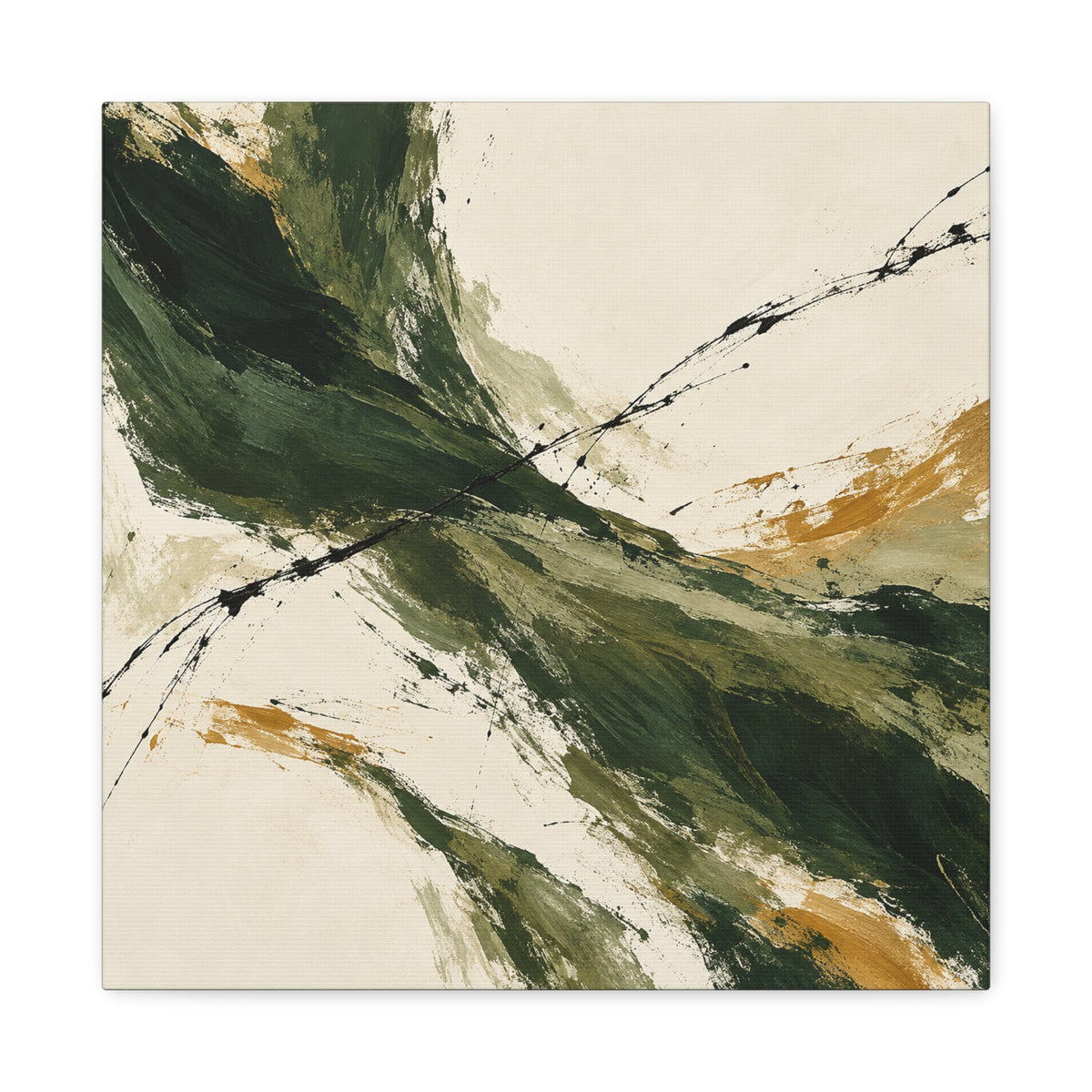 Earth in Motion canvas wall art by MAK ATELIER