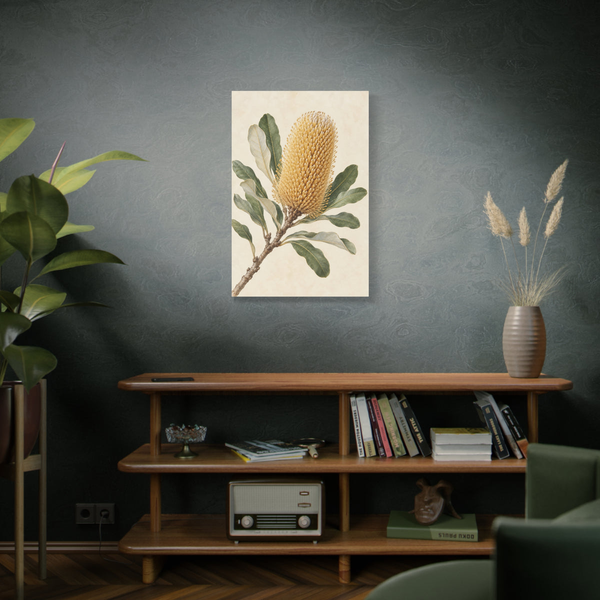 Banksia at Daybreak canvas wall art by MAK ATELIER