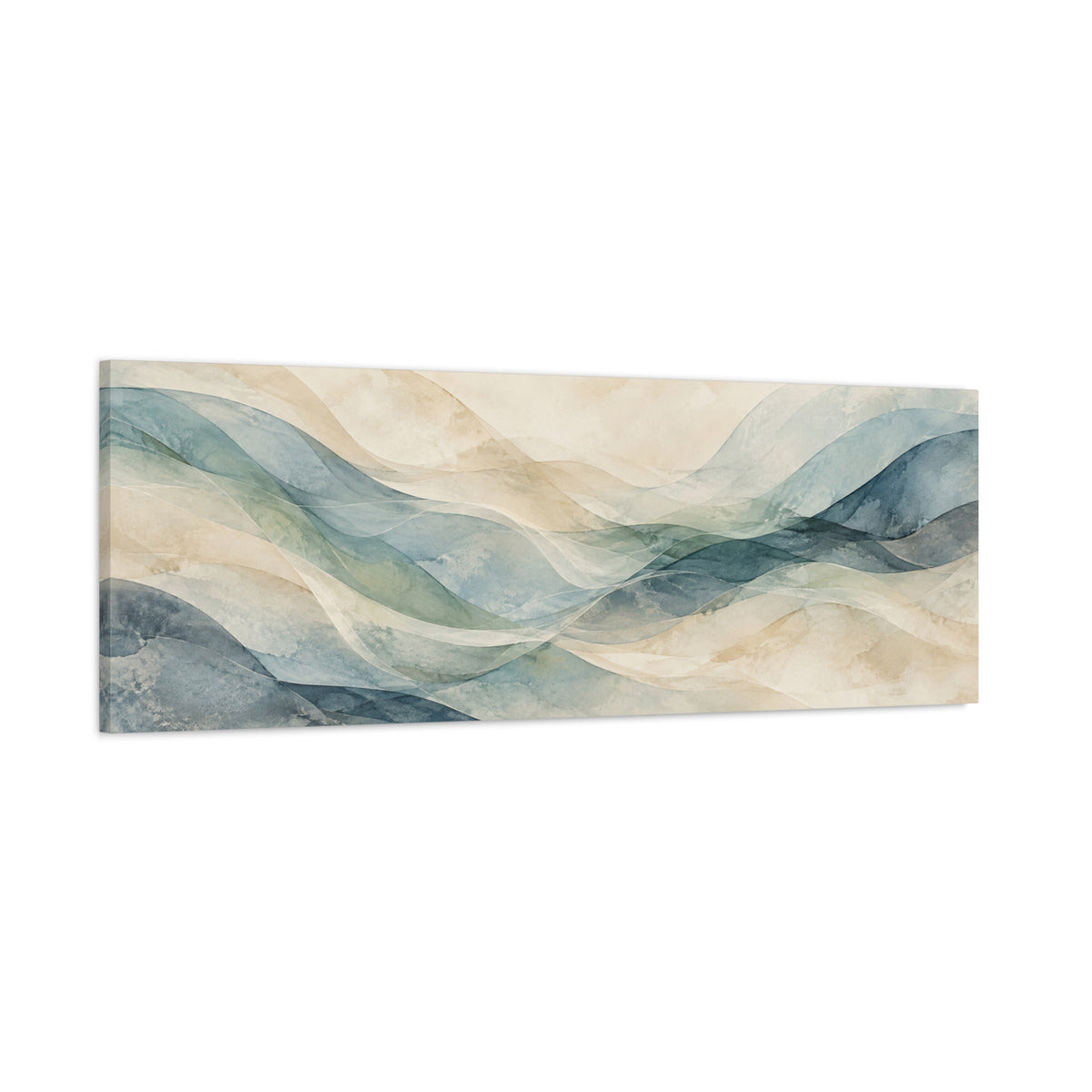 Tidal Layers canvas wall art by MAK ATELIER