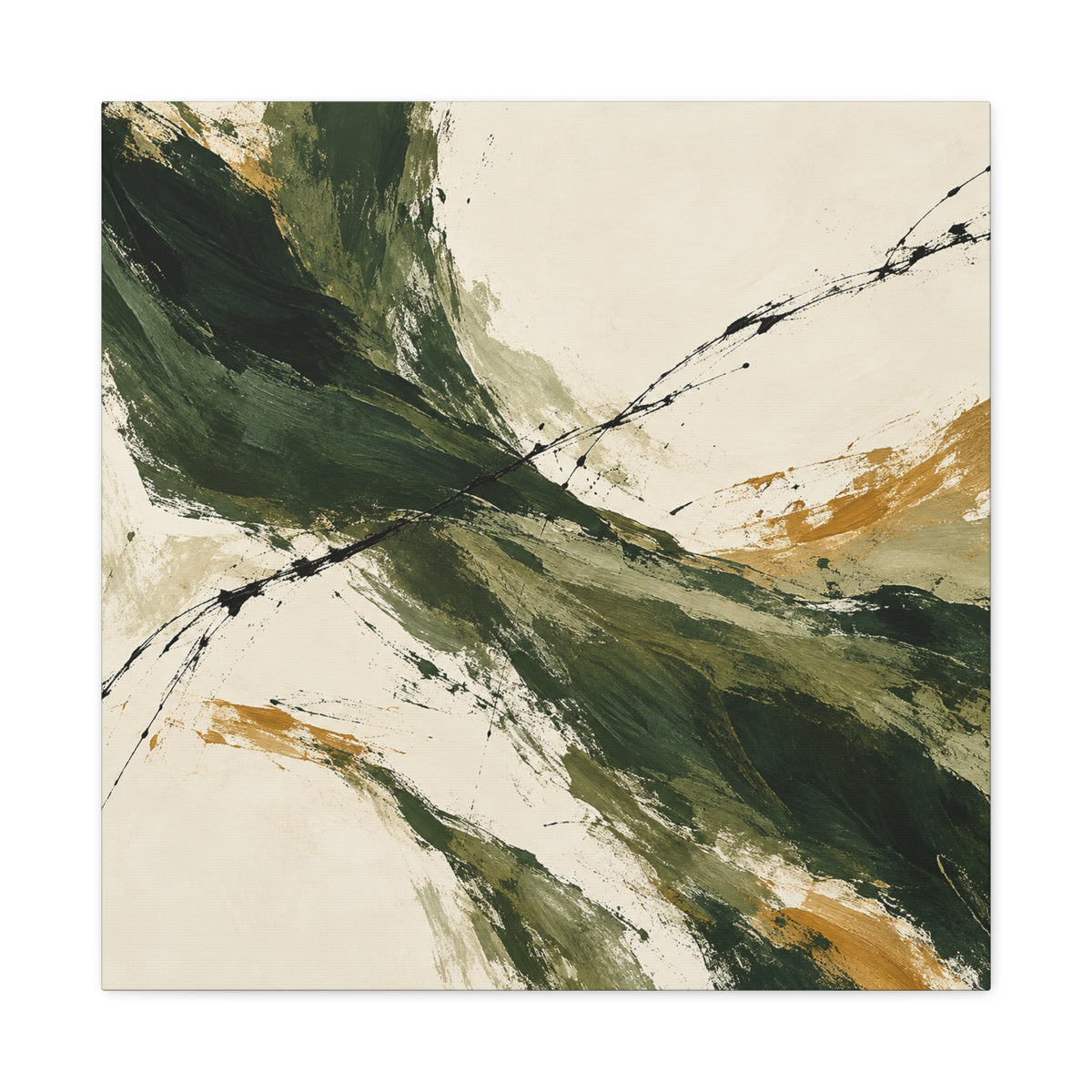 Earth in Motion canvas wall art by MAK ATELIER