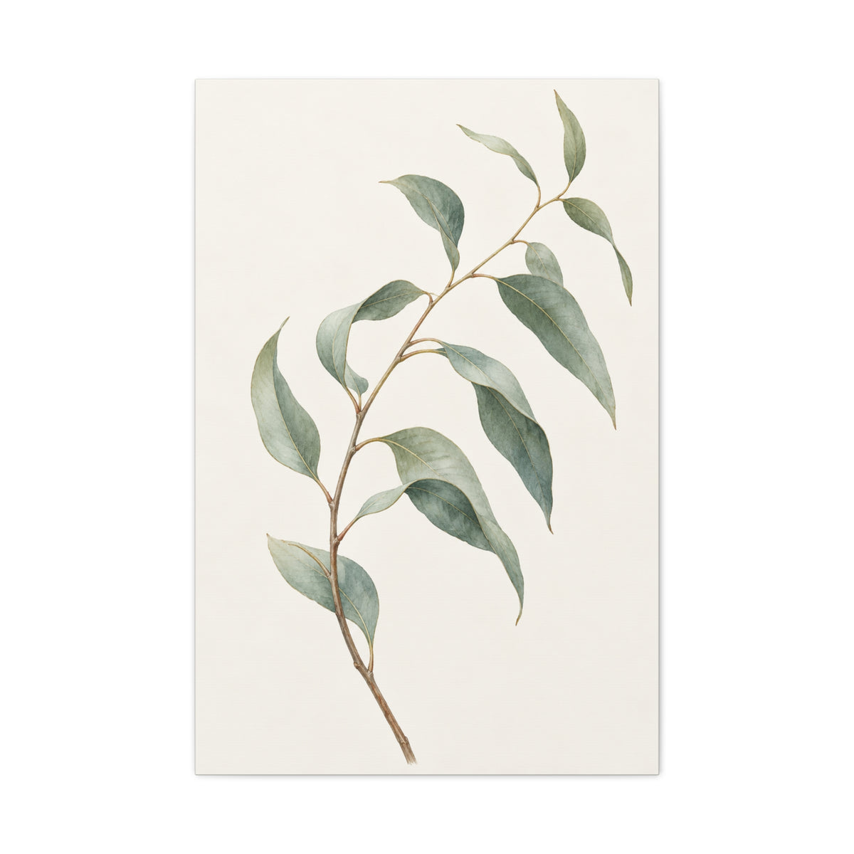 One Branch canvas wall art by MAK ATELIER